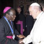 Bishop Matthew Kukah and Pope Francis