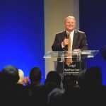 Rev. Bob Rodgers and congregation