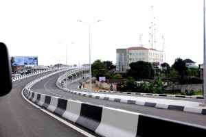 One of the road projects commissioned by Governor Wike