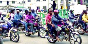 Motorcyclists (Okada riders)