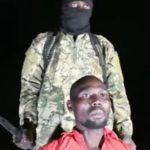 Pastor Bulus Yikura in the hand of the terrorist