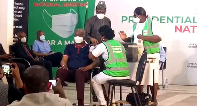 PTF Members Taking Vaccine