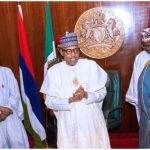 Buhari receives Jam’iyyatu Ansaridden (Attijaniyya in Abuja