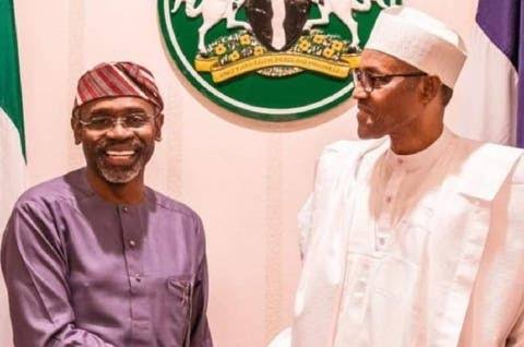 Speaker Femi Gbajabiamila and President Muhammadu Buhari
