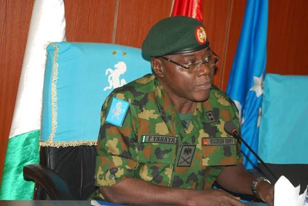 COAS, Maj. Gen. Farouk Yahaya