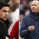Arteta and Ten Hag