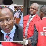 Ahmed-Idris and EFCC staff