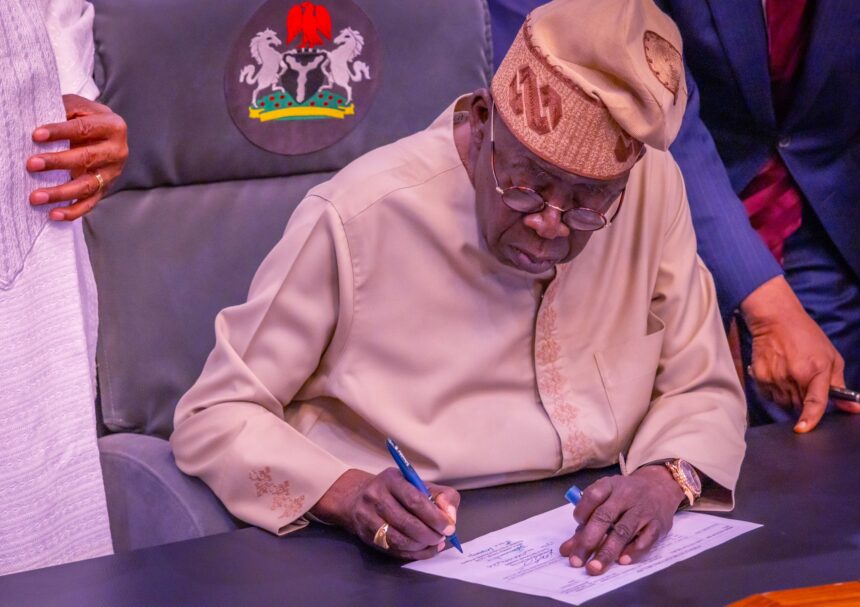 The 2026 budget has been signed into law by President Bola Tinubu and extended the 2025 capital spending deadline