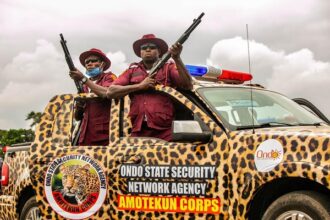 Amotekun Busts Fake Lunatics, Arrests 99 Suspects in Ondo Crackdown