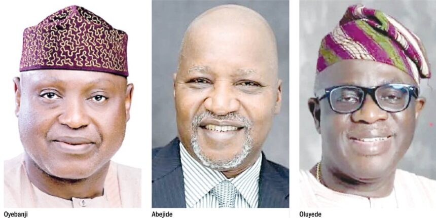 Candidates from 14 political parties are contesting in the 2026 Ekiti State governorship election, including Oyebanji, Bejide, Oluyede, and Olajuyin