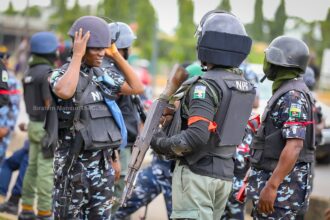 The police have arrest a 20-year-old man for allegedly killing his 56-year-old father in Anambra