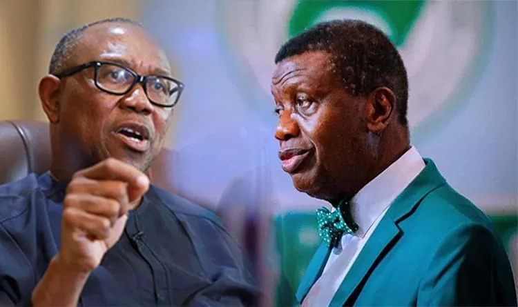 Obi Defends Adeboye, Warns Against Ethnic Politics and Division