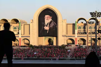Iran: Massive Crowds Gather in Mashhad for Burial of Ayatollah Ali Khamenei